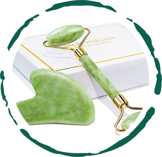 Jade Roller & Gua Sha Gift Set