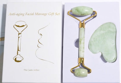 Jade Roller & Gua Sha Gift Set